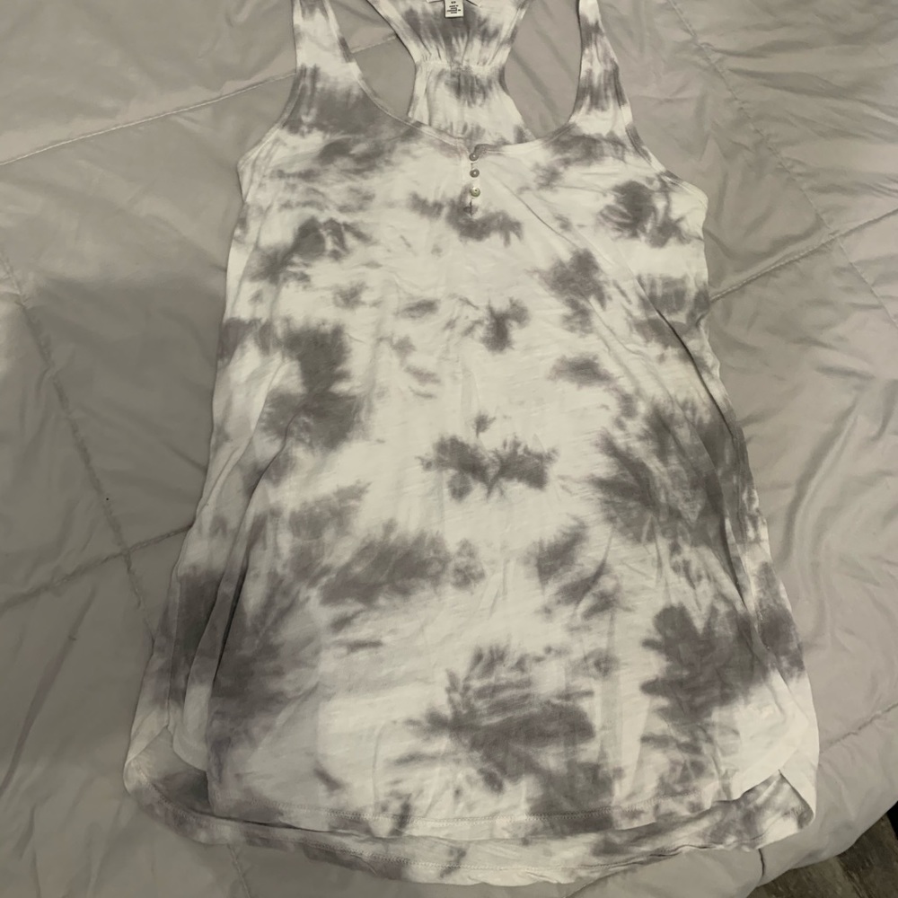 Grey Tie Dye Tank